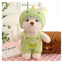 Peluche adorable en salopette