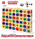 Cubes Alphanumérique 3D pour enfants, blocs de Construction en mousse, jouet doux, développement de l'intelligence, jouets éducatifs 